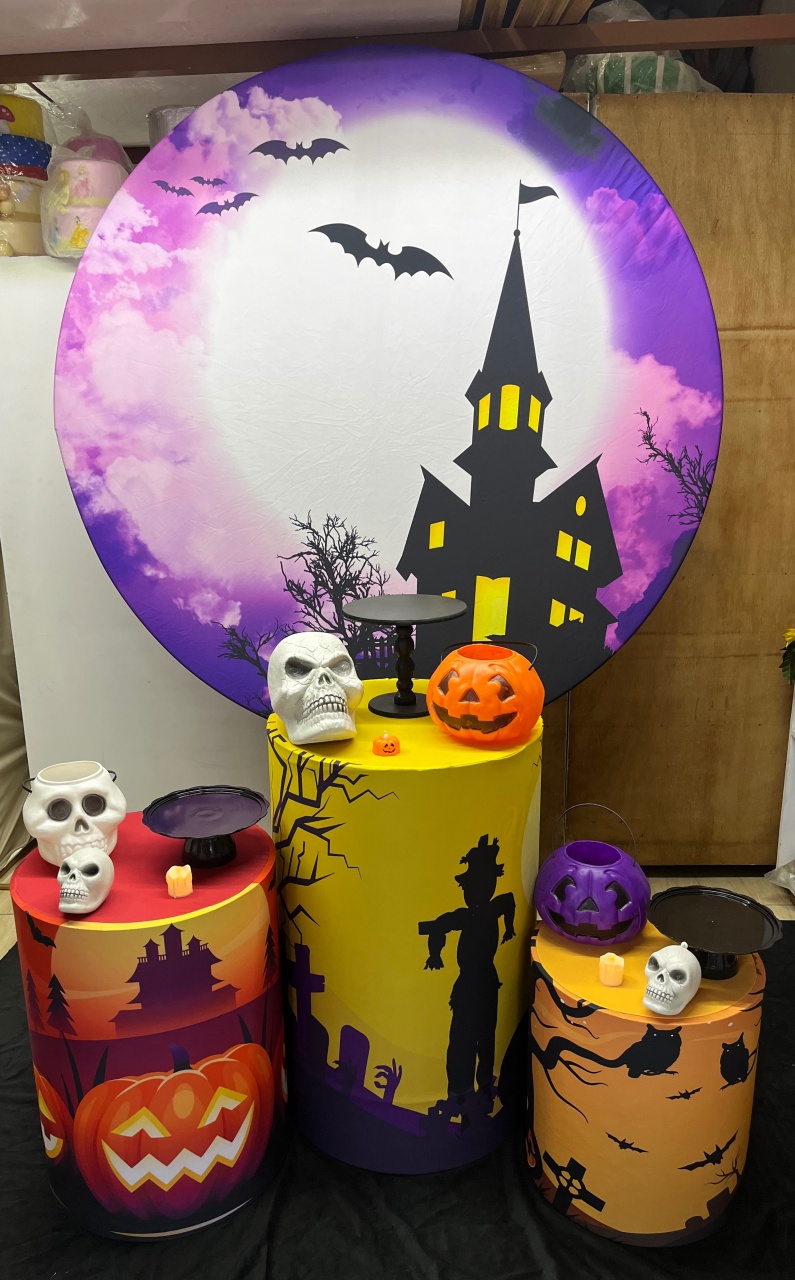 Kit Halloween Bronze - Tania Decorações 