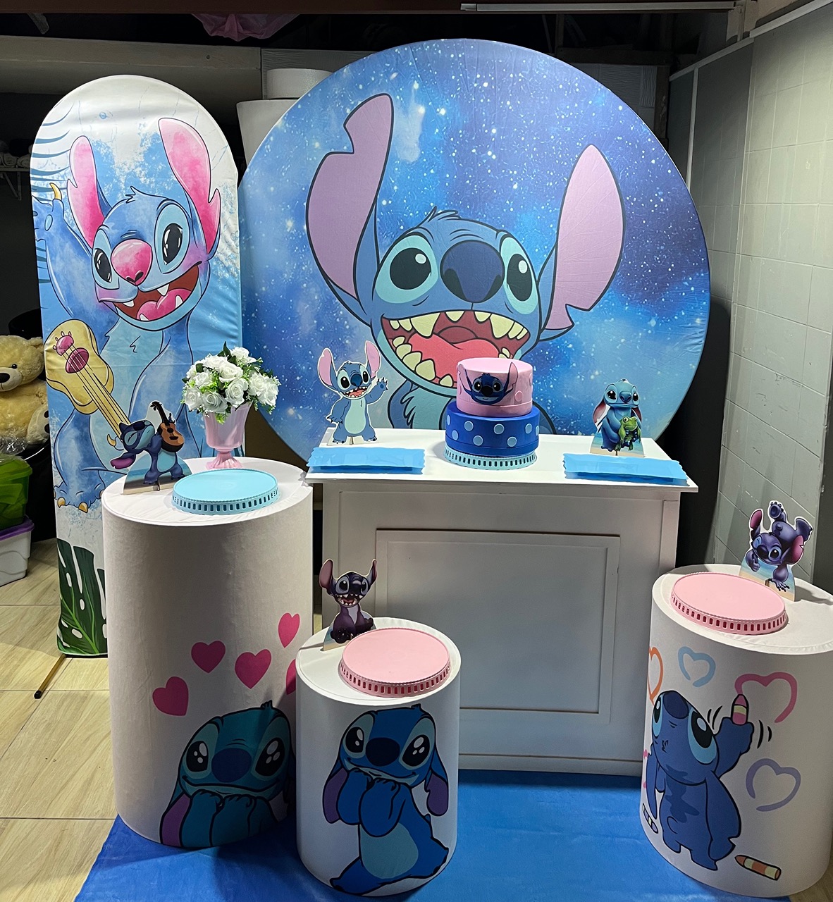 Kit Stitch Ouro - Tania Decorações 