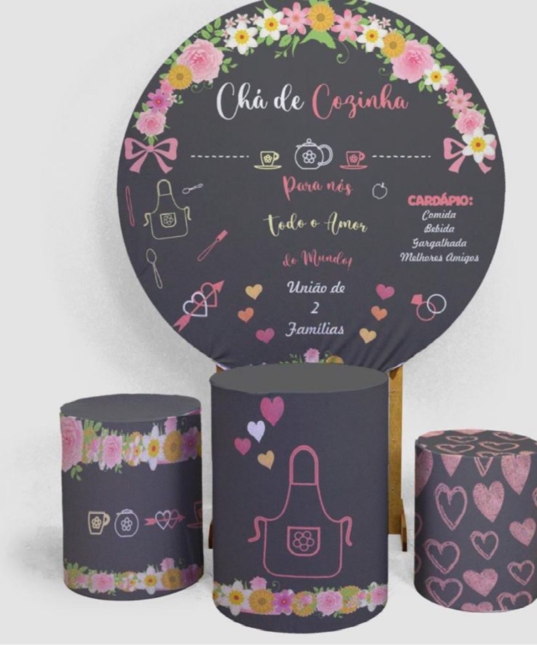Kit Cha de Cozinha - Tania Decorações 