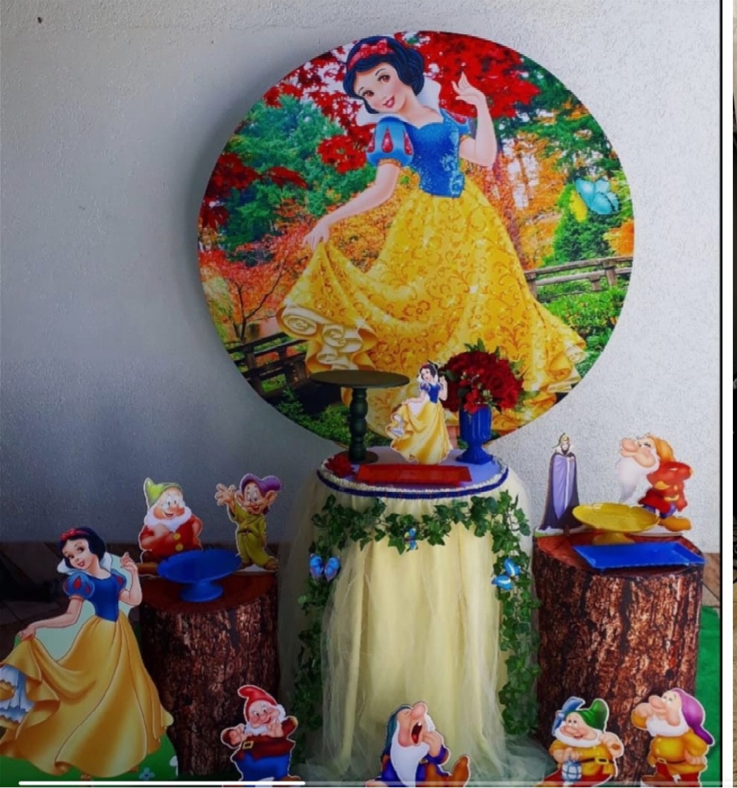 Kit Branca de Neve  - Tania Decorações 