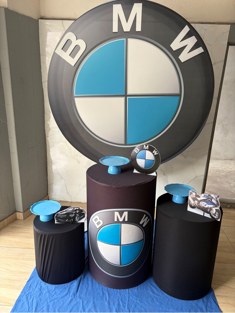 Kit Bmw Bronze - Tania Decorações 