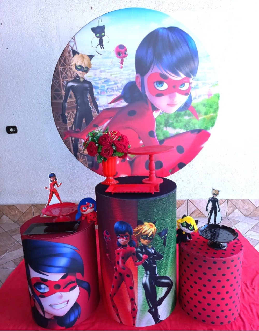 Kit Lady Bug (Bronze) - Tania Decorações 