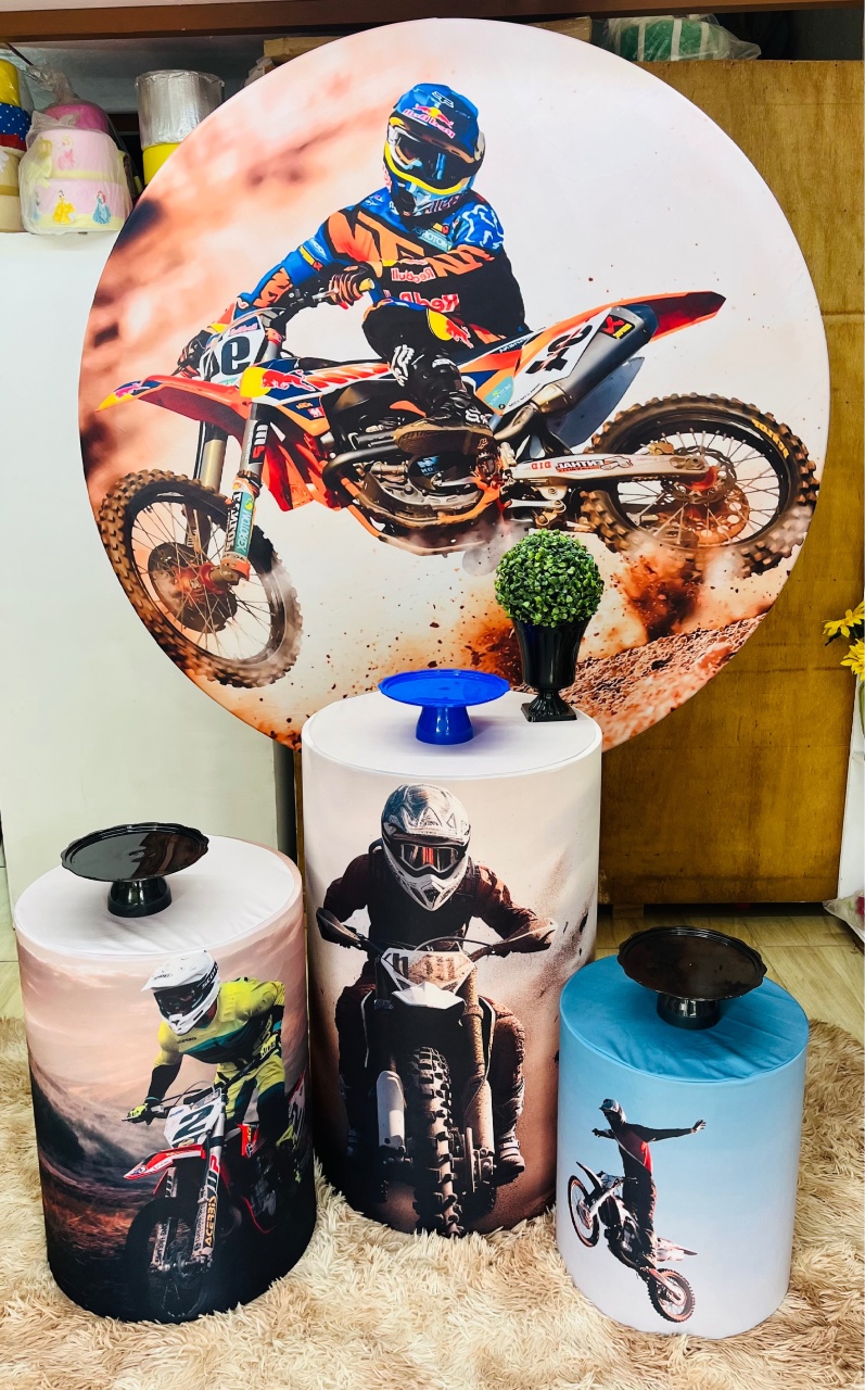 Kit Moto Bronze - Tania Decorações 