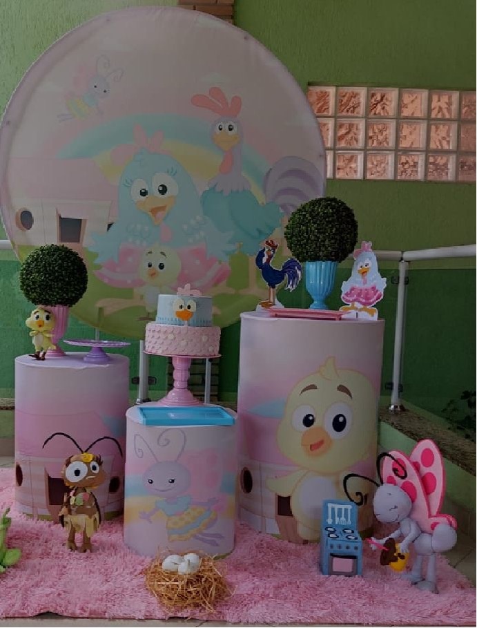 Kit Galinha Pintadinha Candy - Tania Decorações 