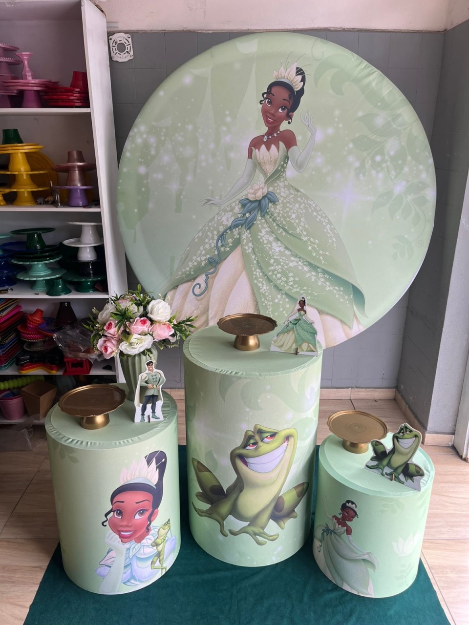 Kit Princesa E O Sapo - Tania Decorações 
