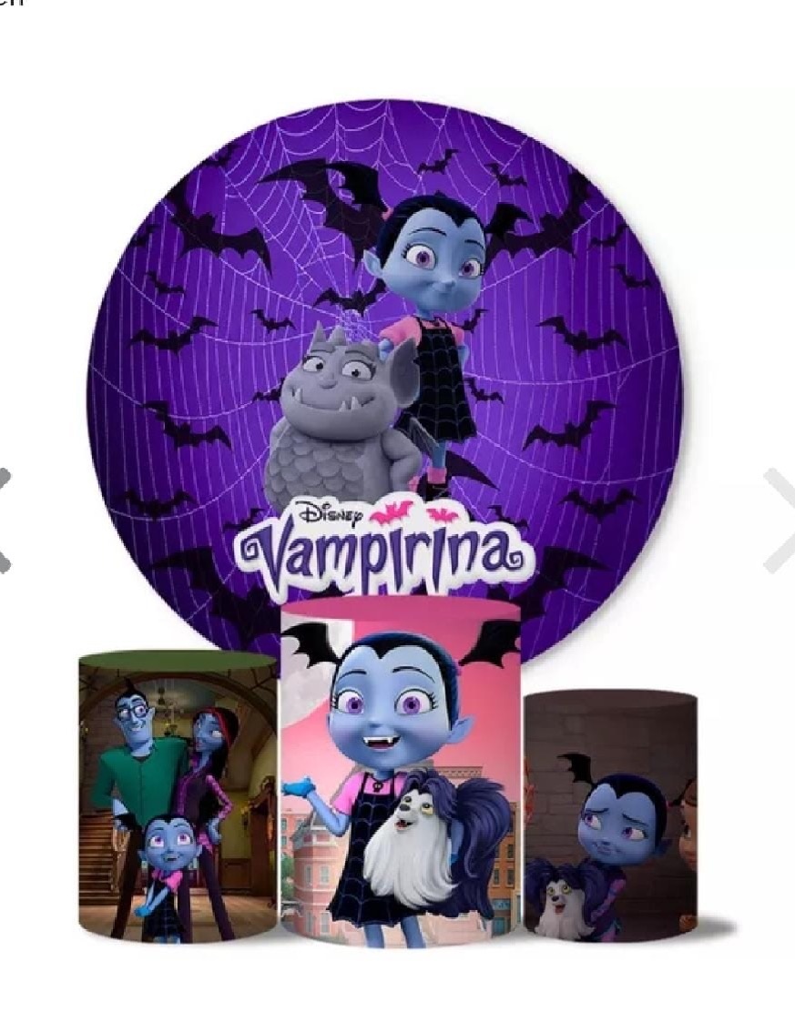 Kit Painel Vampirinha - Tania Decorações 