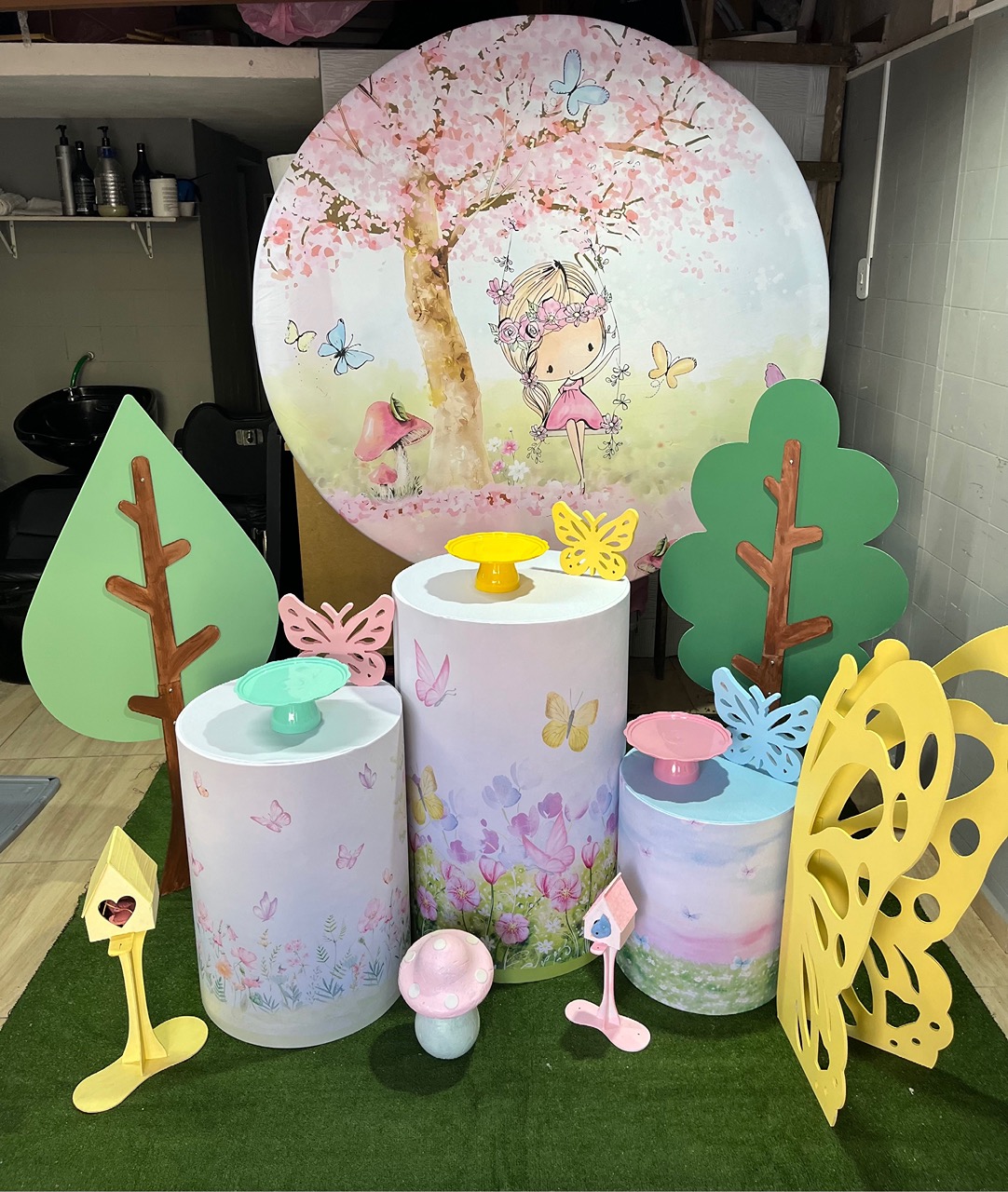 Kit Jardim Encantado Bronze - Tania Decorações 