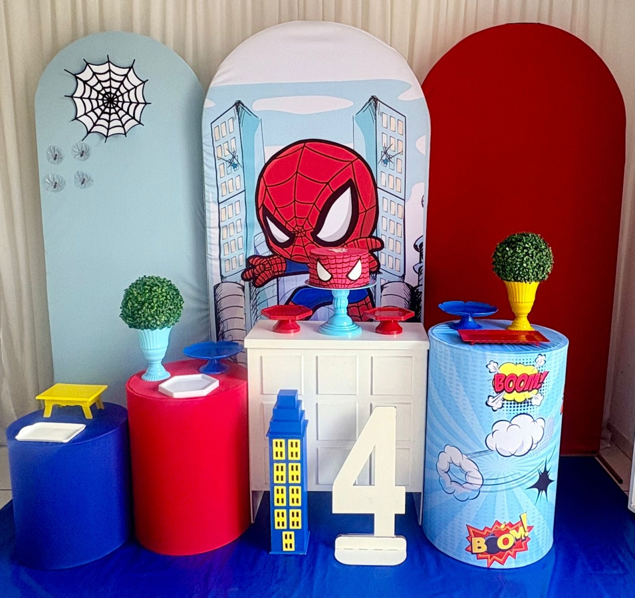 Homem Aranha Baby - Festa Fácil - Pegue e Monte Ipatinga
