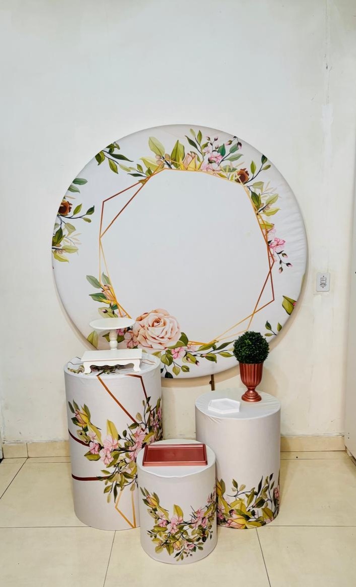 Floral Branco (Kit Prata)(Feminino/Mulher)(2) - cricrilocacoes