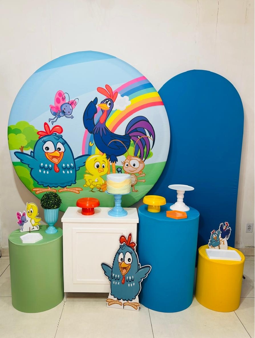 Galinha Pintadinha Azul(Kit Perola) - cricrilocacoes