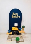 Happy Birthday Azul Petroleo (Kit Celebre)(Masculino/Homem) (066) - imagem 1