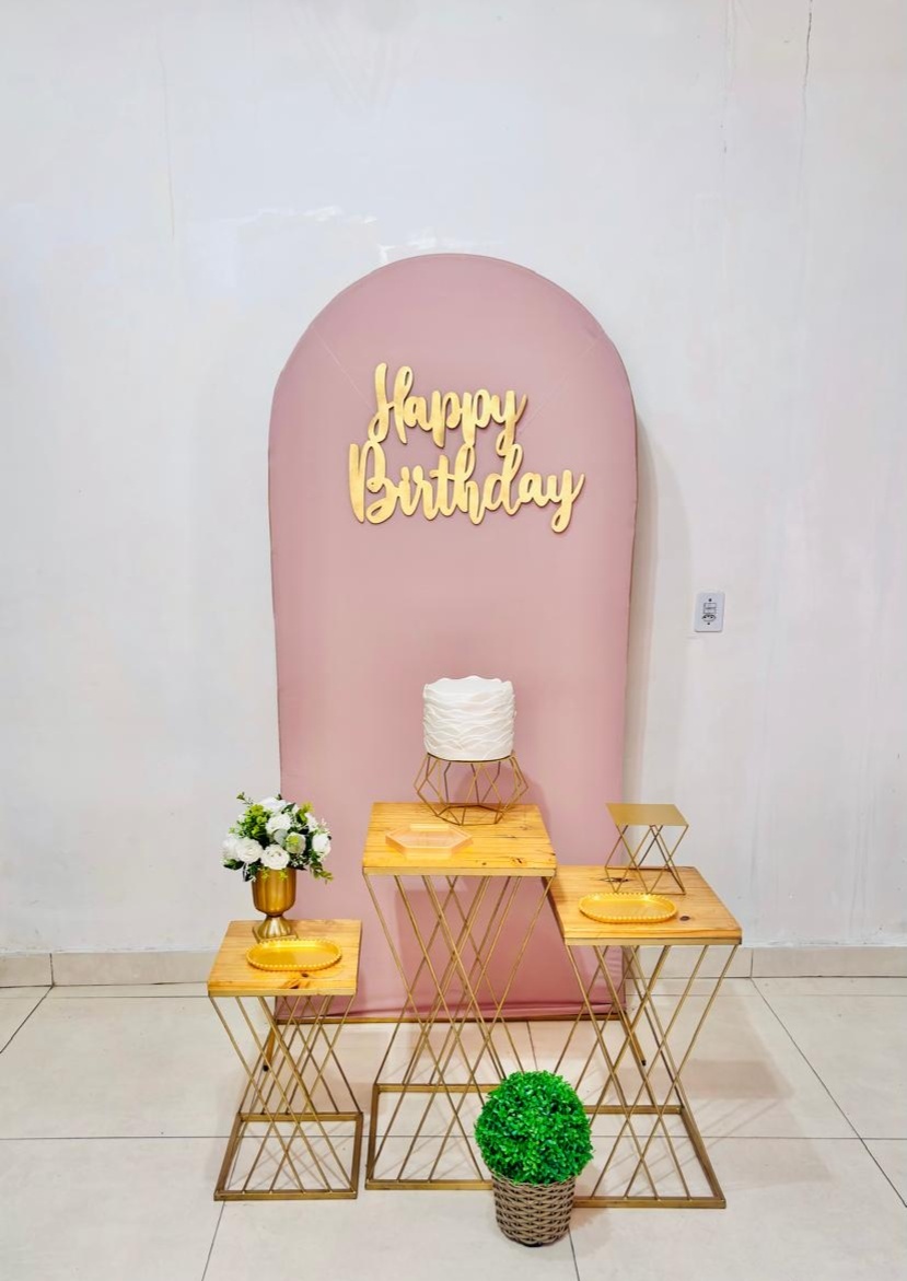 Happy Birthday Nude Rose (Kit Celebre)(Mulher/Feminino) (055) - cricrilocacoes