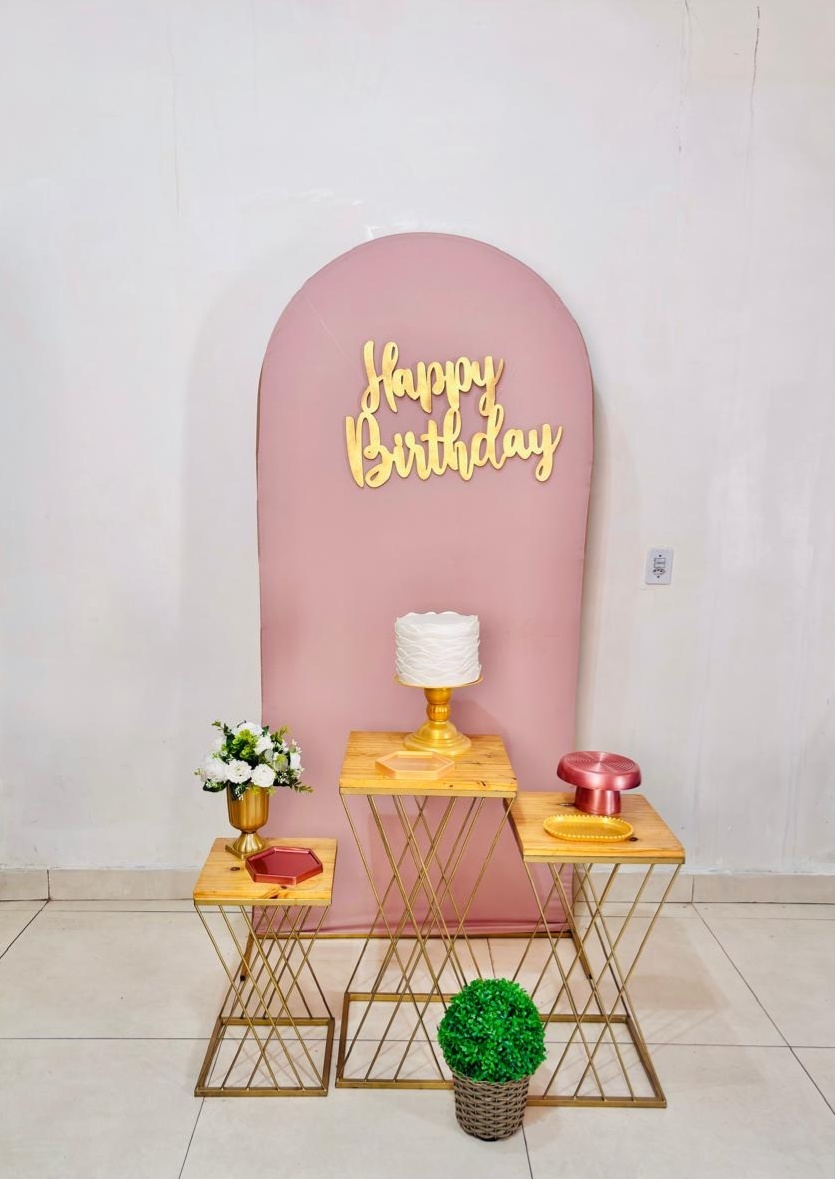 Happy Birthday Nude Rose (Kit Celebre)(Mulher/Feminino) (054) - cricrilocacoes