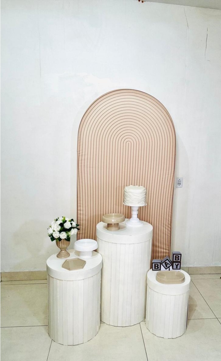 Bege (Kit Celebre Plus)(Cha de Bebe/Revelacao)(Ripado) - cricrilocacoes