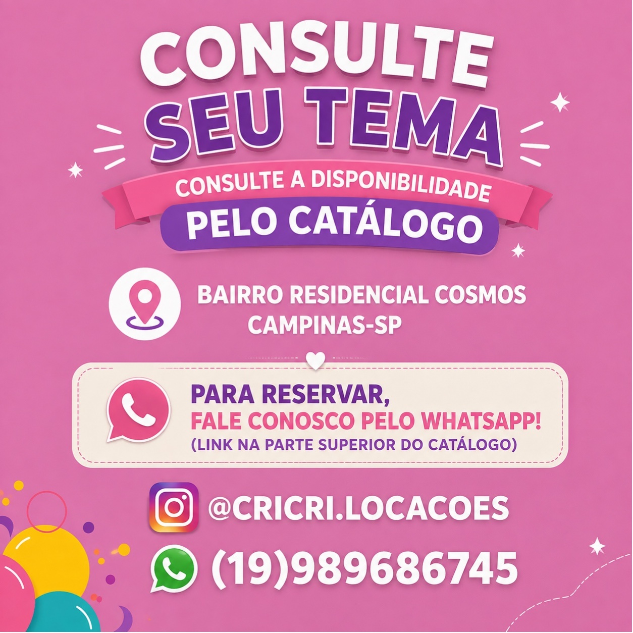 Comece Aqui - cricrilocacoes