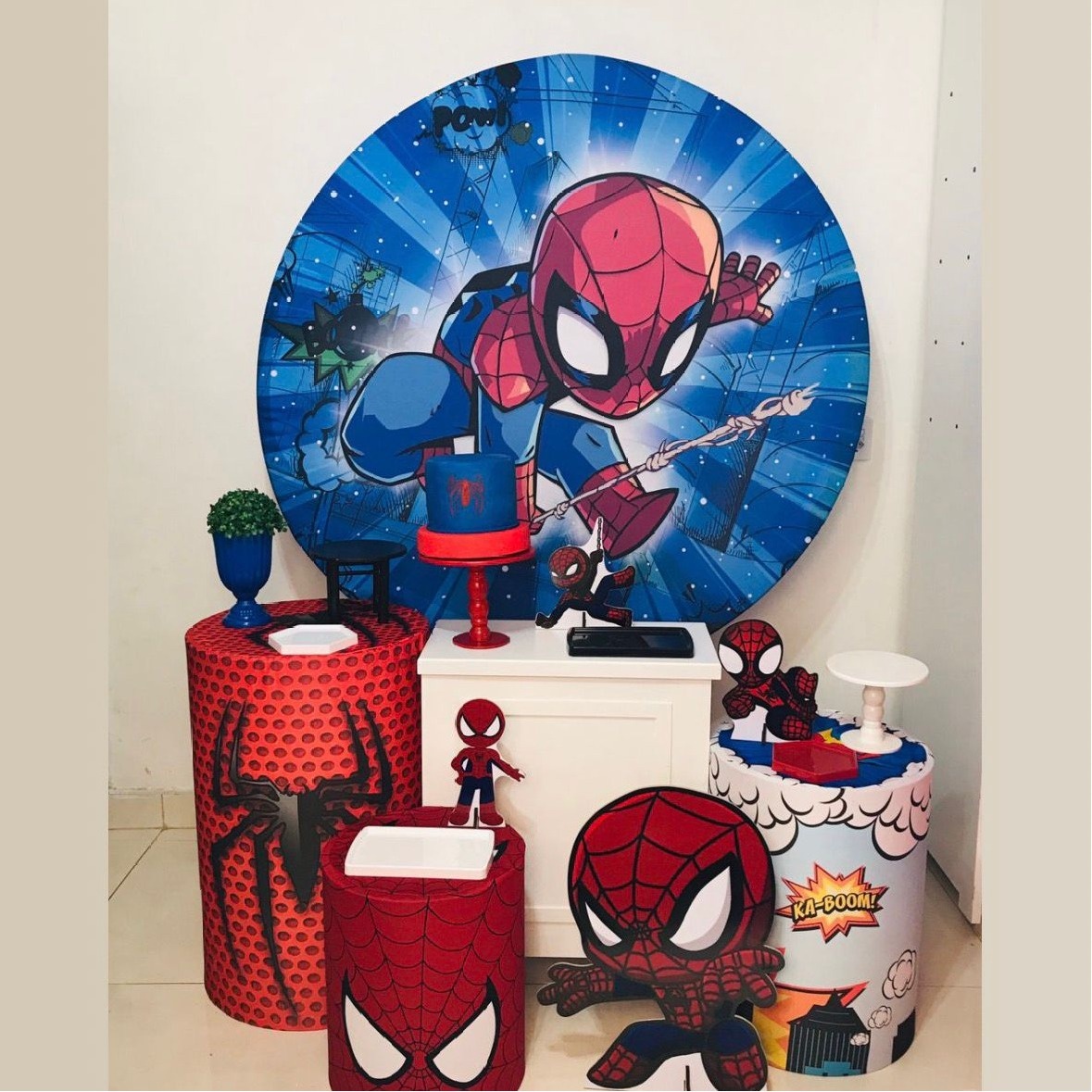 Homem Aranha Baby (Kit Diamante) - cricrilocacoes