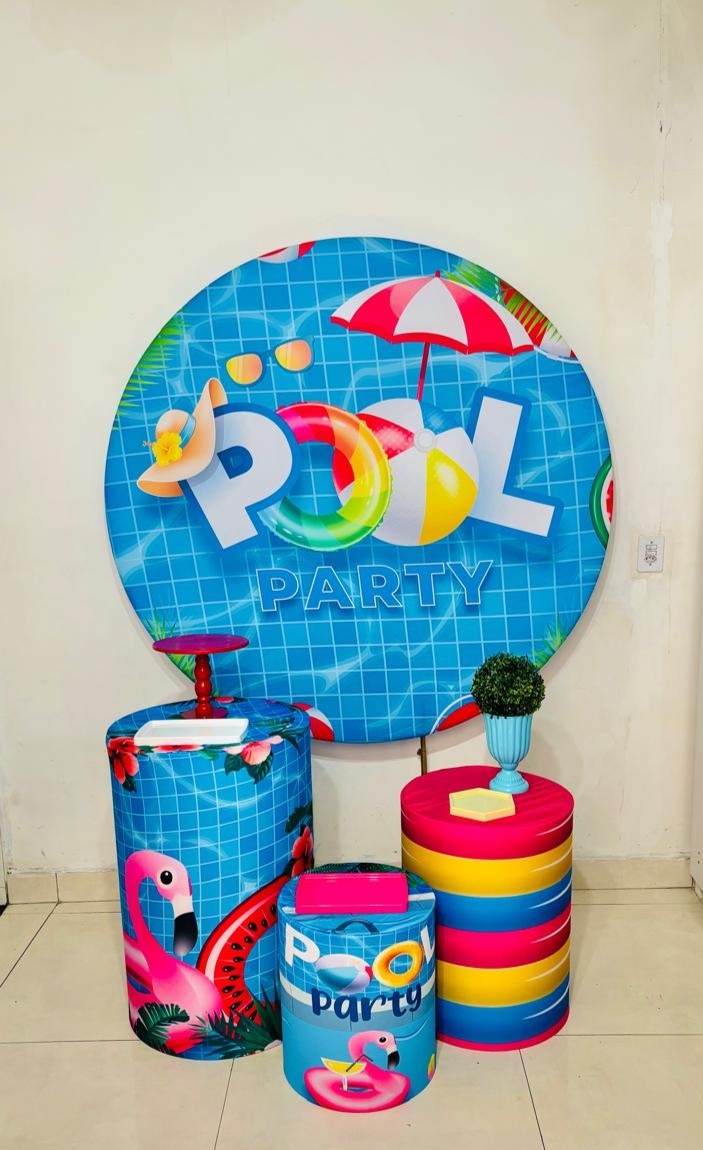 Pool Party (Kit Prata) - cricrilocacoes