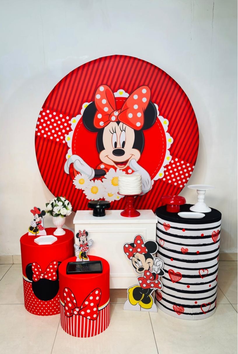 Minnie Vermelha (Kit Diamante) - cricrilocacoes