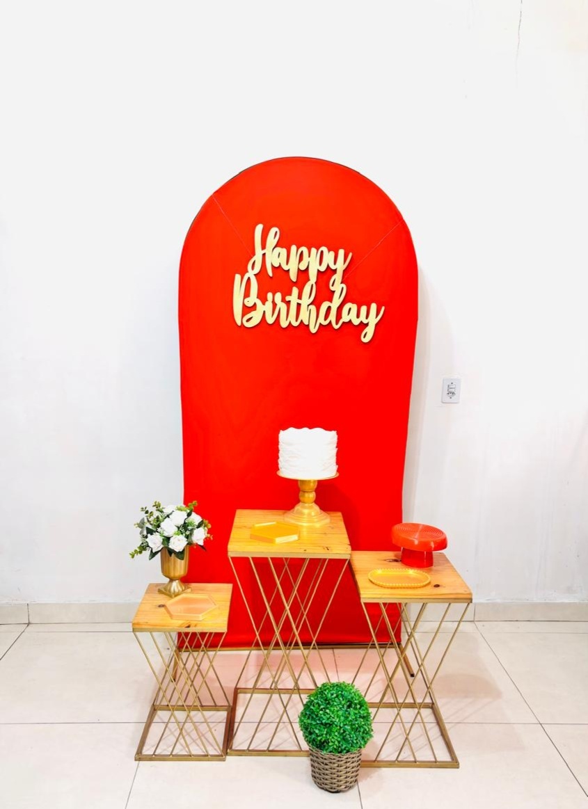 Happy Birthday Laranja (Kit Celebre)(Mulher/Feminino)(062) - cricrilocacoes