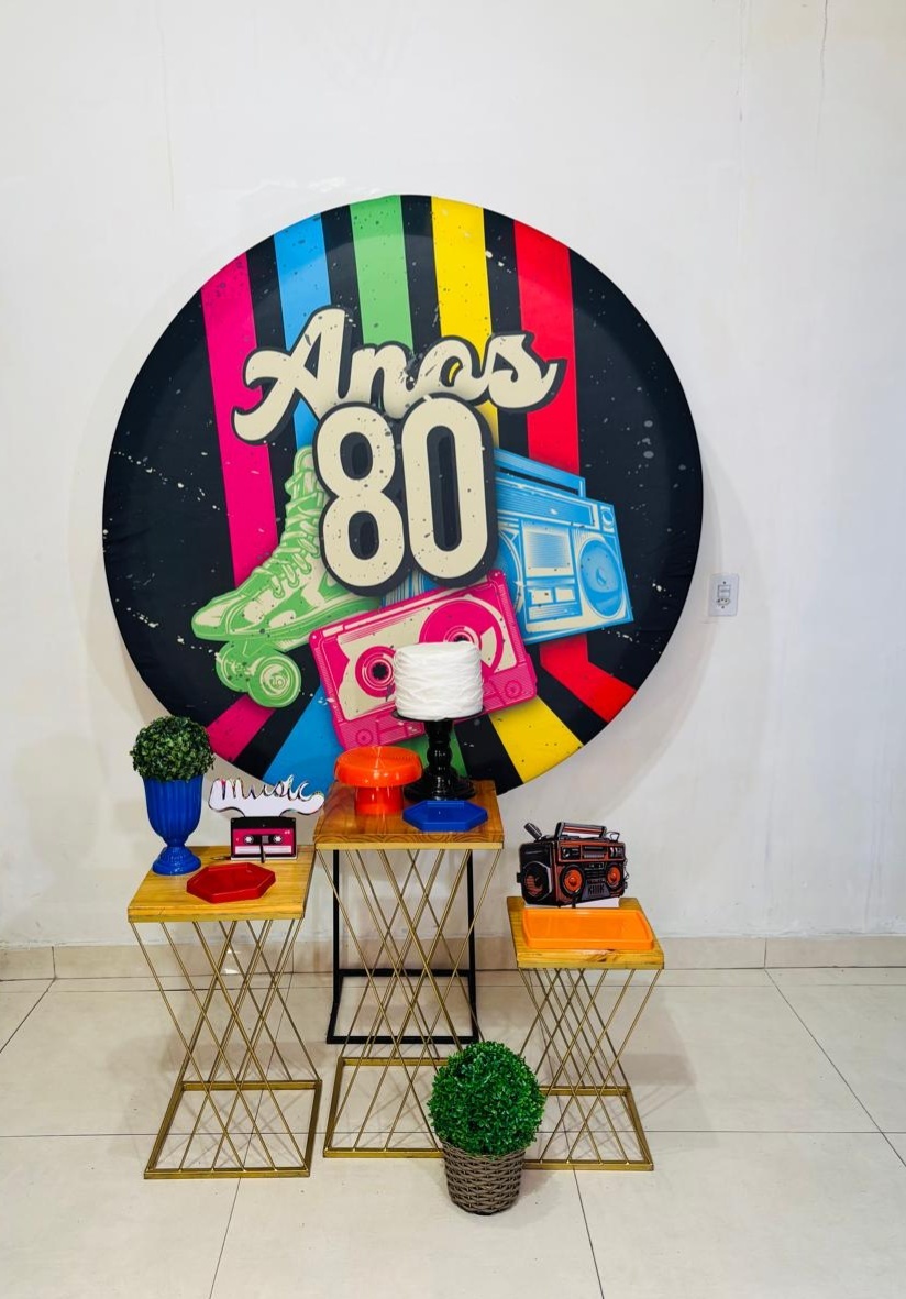 Anos 80 Colorido (Kit Celebre)(Masculino/Homem) - cricrilocacoes