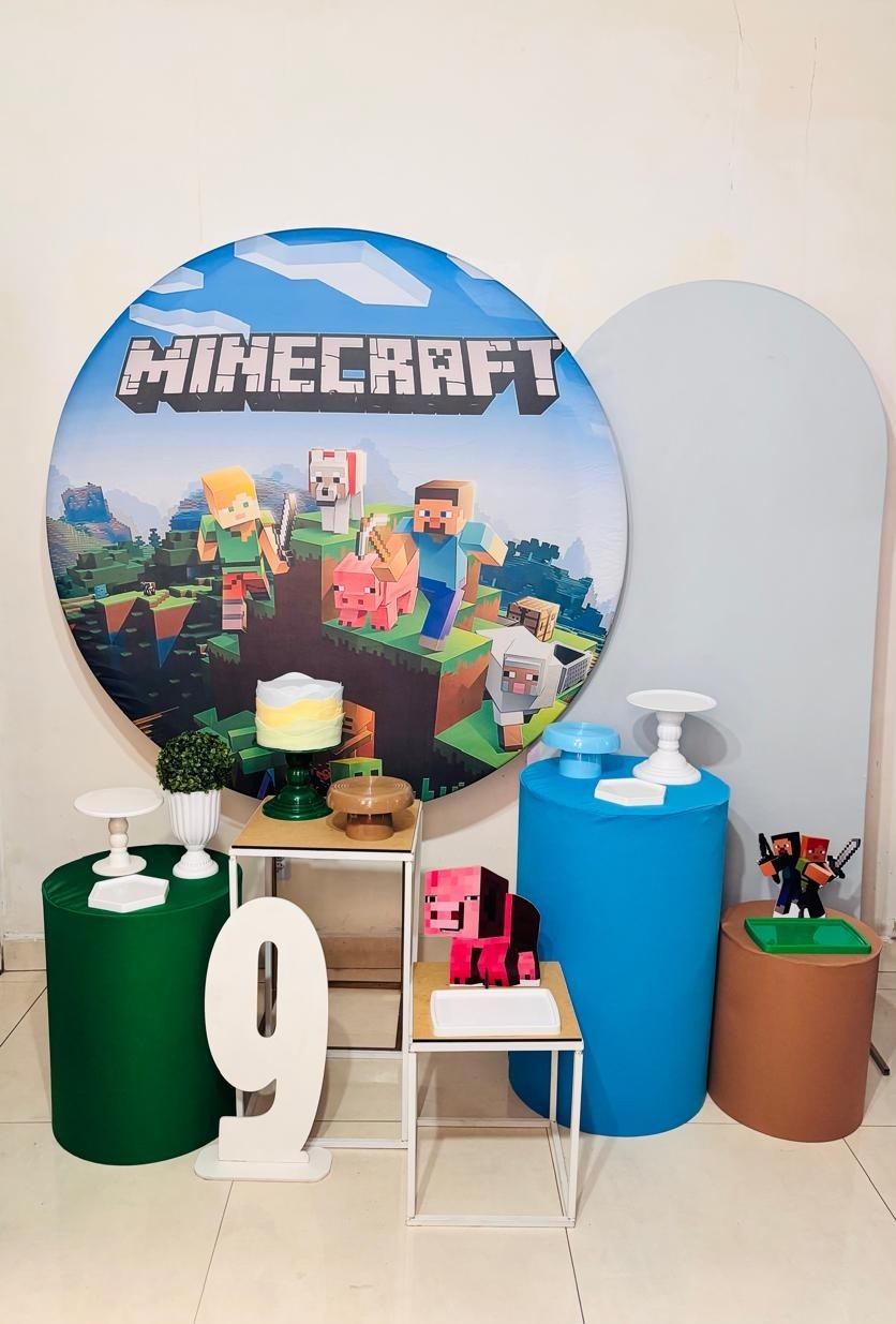 Minecraft (Kit Festeje) - cricrilocacoes