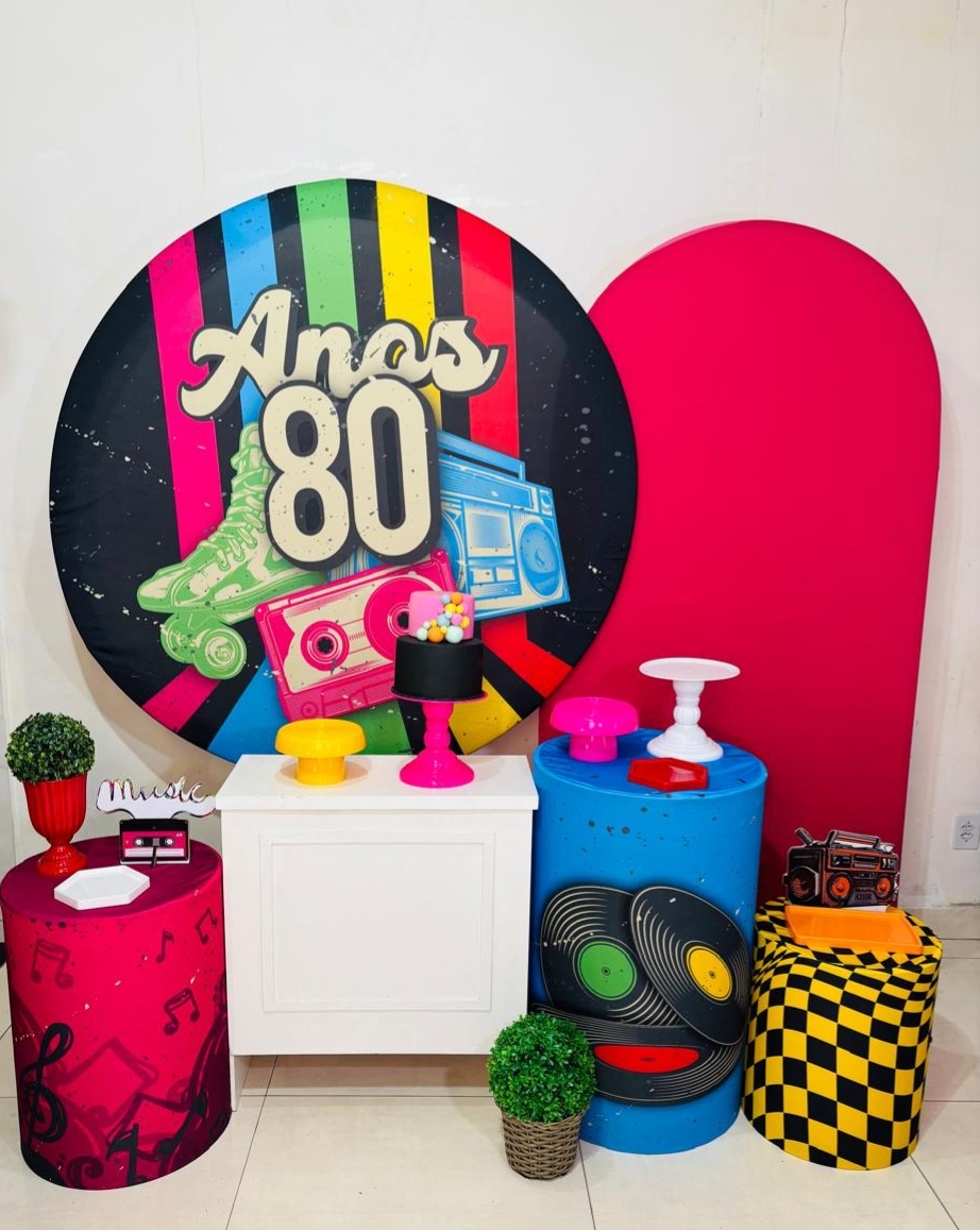 Anos 80 Colorido (Kit Perola)(Feminino/Mulher) - cricrilocacoes