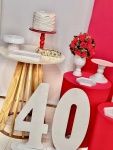 Vermelho E Branco (Composicao 054)(Mulher/Feminino) - imagem 2