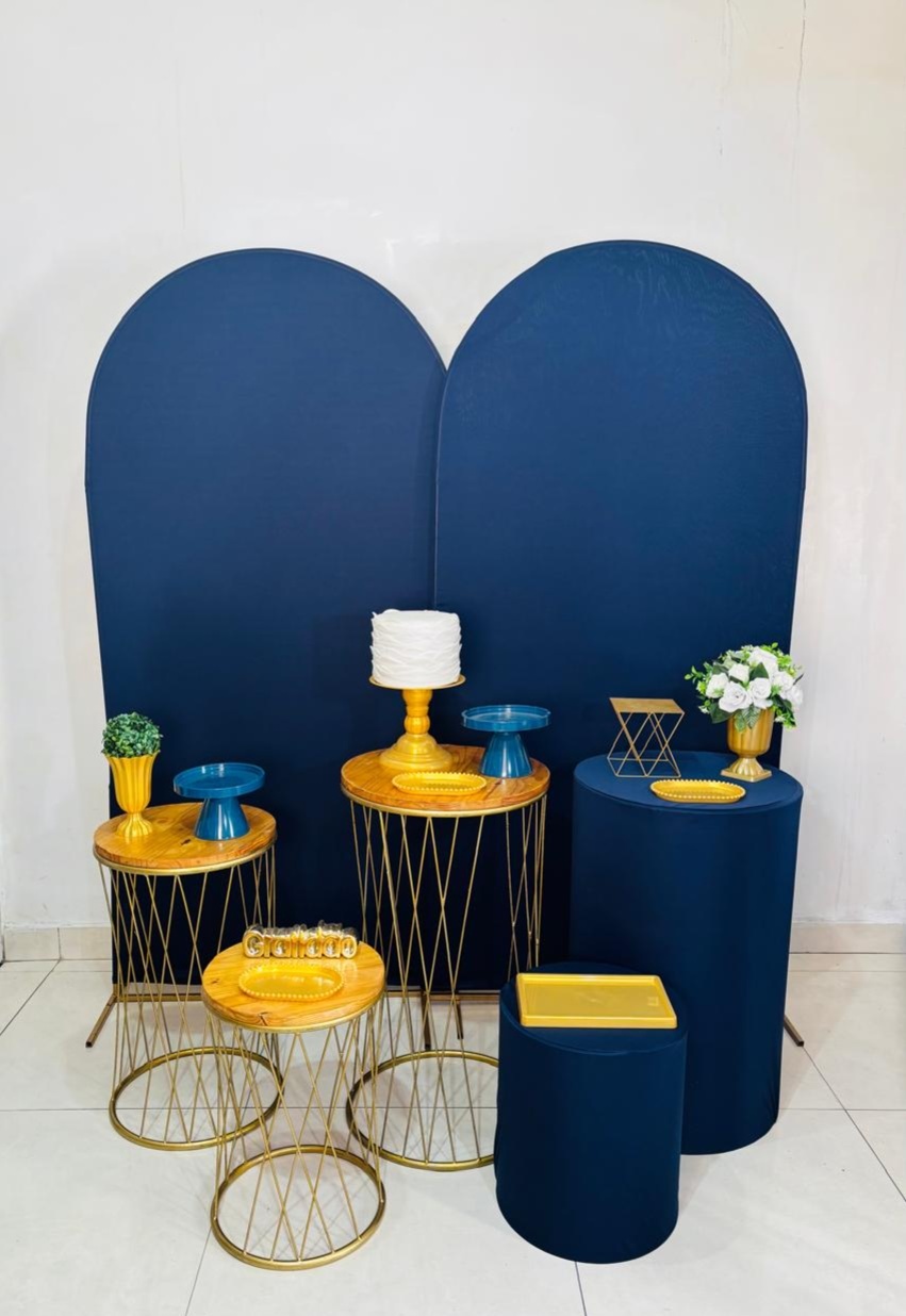 Azul E Dourado (Composicao 72)(Feminino/Mulher)(Masculino/Homem) - cricrilocacoes