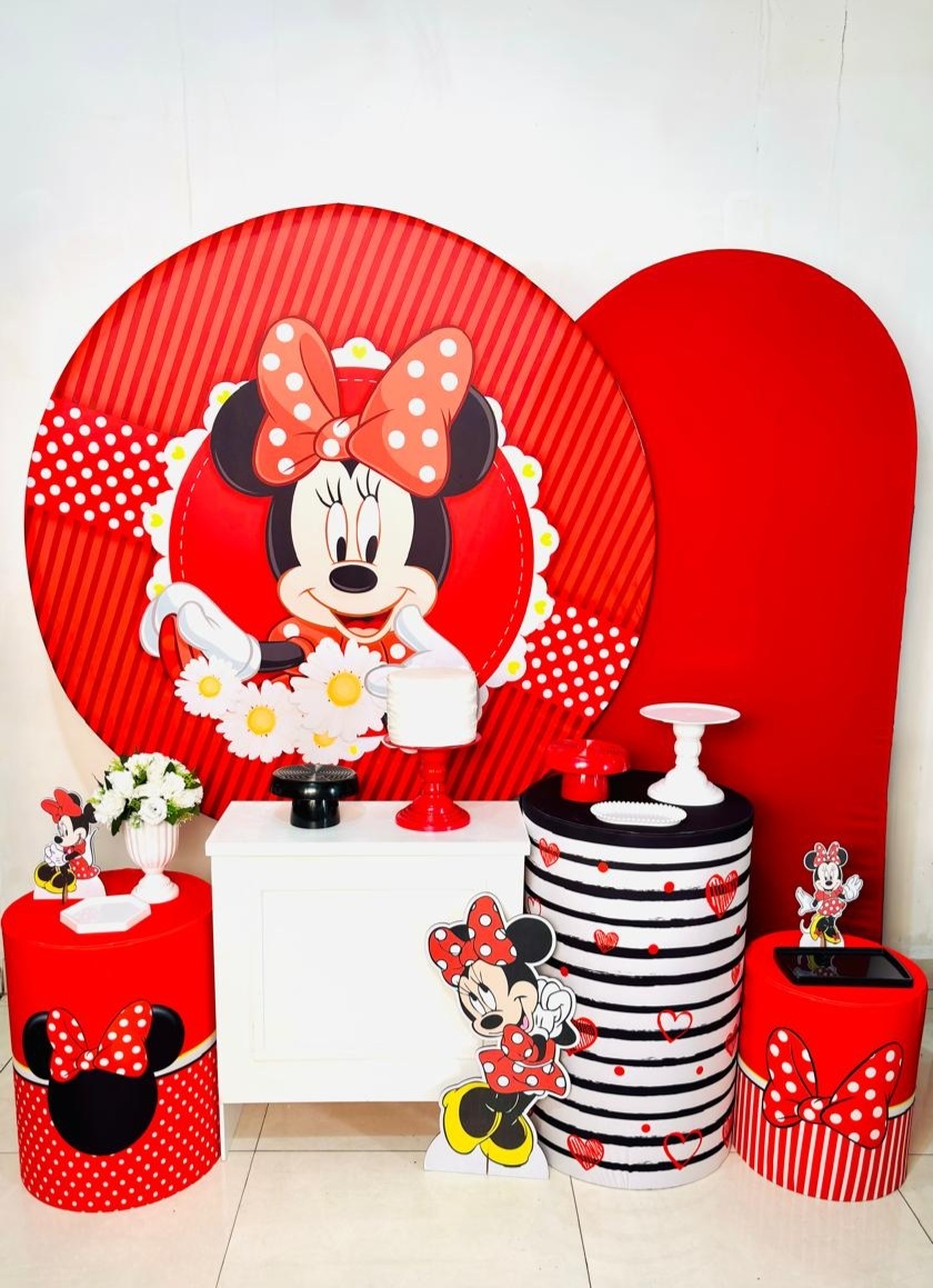 Minnie Vermelha (Kit Perola) - cricrilocacoes