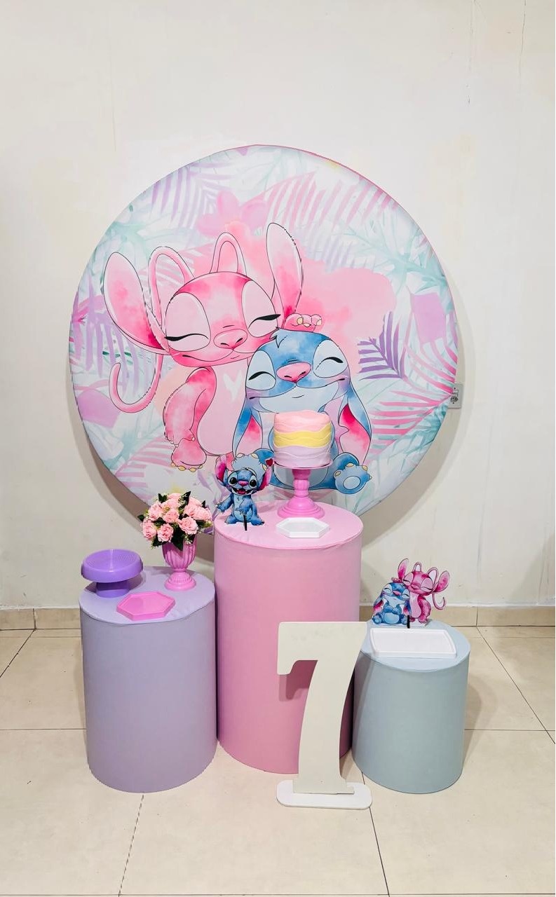 Stitch E Angel (Kit Ouro) - cricrilocacoes