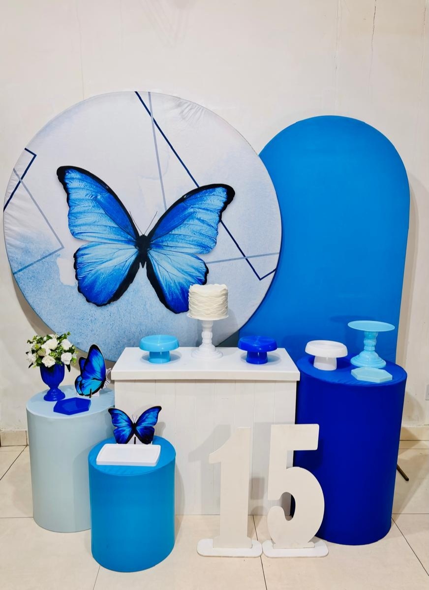 Borboleta Azul (Kit Perola Plus)(Feminino/Mulher)(067) - cricrilocacoes