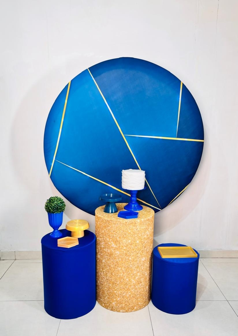 Azul E Dourado (Kit Ouro)(Masculino/Homem) - cricrilocacoes