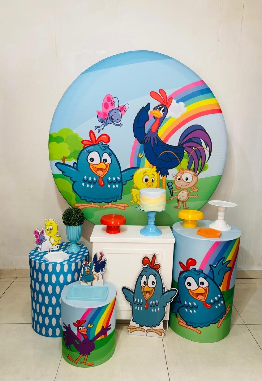 Galinha Pintadinha Azul(Kit Diamante) - cricrilocacoes