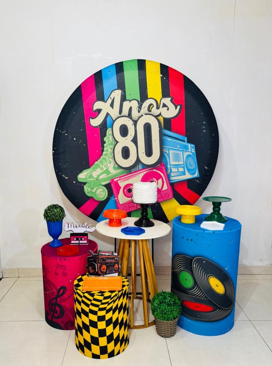 Anos 80 Colorido (Kit Diamante Plus)(Masculino/Homem) - cricrilocacoes