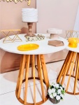 Marrom E Dourado (Composicao 059)(Feminino/Mulher)(Masculino/Homem) - imagem 3