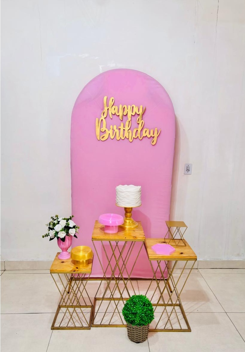 Happy Birthday Rosa (Kit Celebre)(Mulher/Feminino) (060) - cricrilocacoes