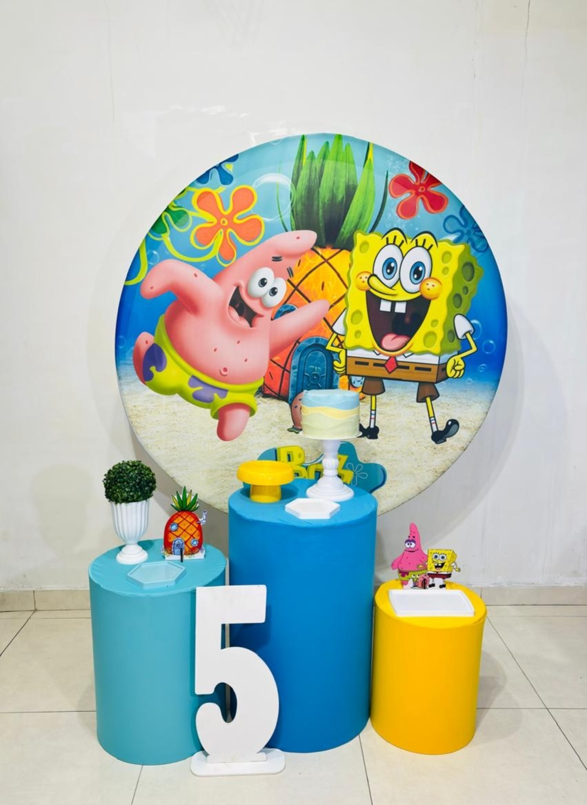Bob Esponja Azul (Kit Ouro) - cricrilocacoes