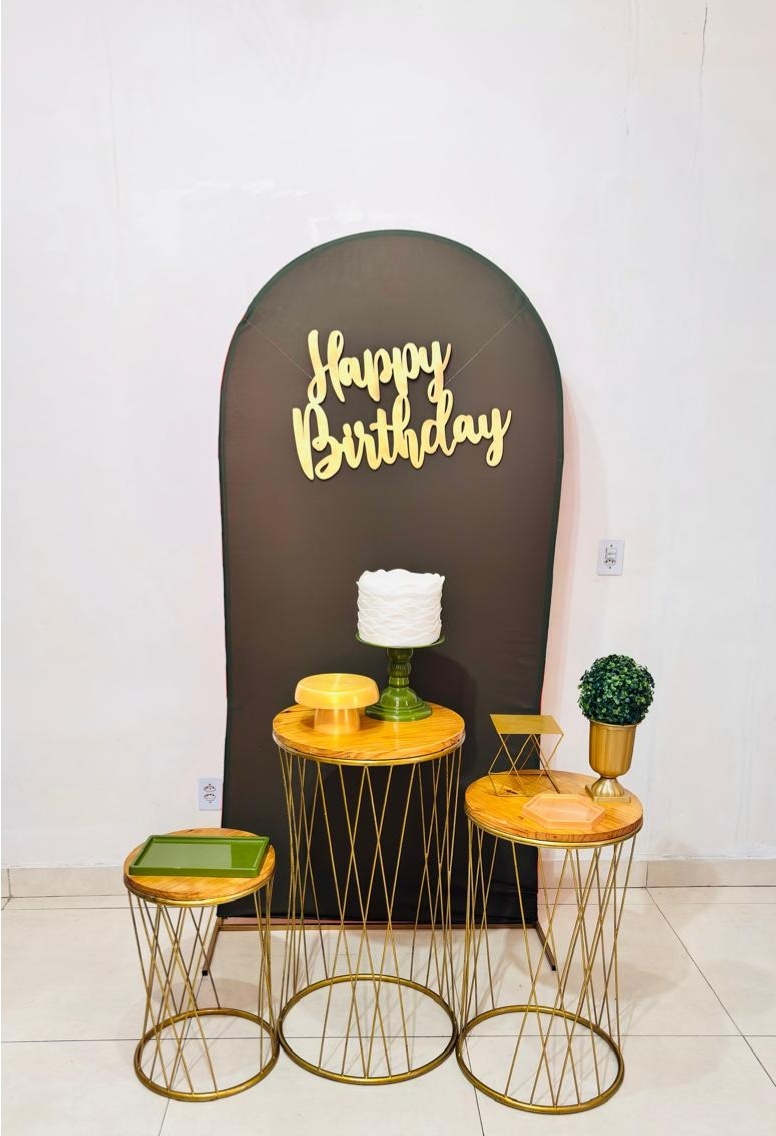 Happy Birthday Verde Musgo(Kit Celebre)(Masculino/Homem) (065) - cricrilocacoes