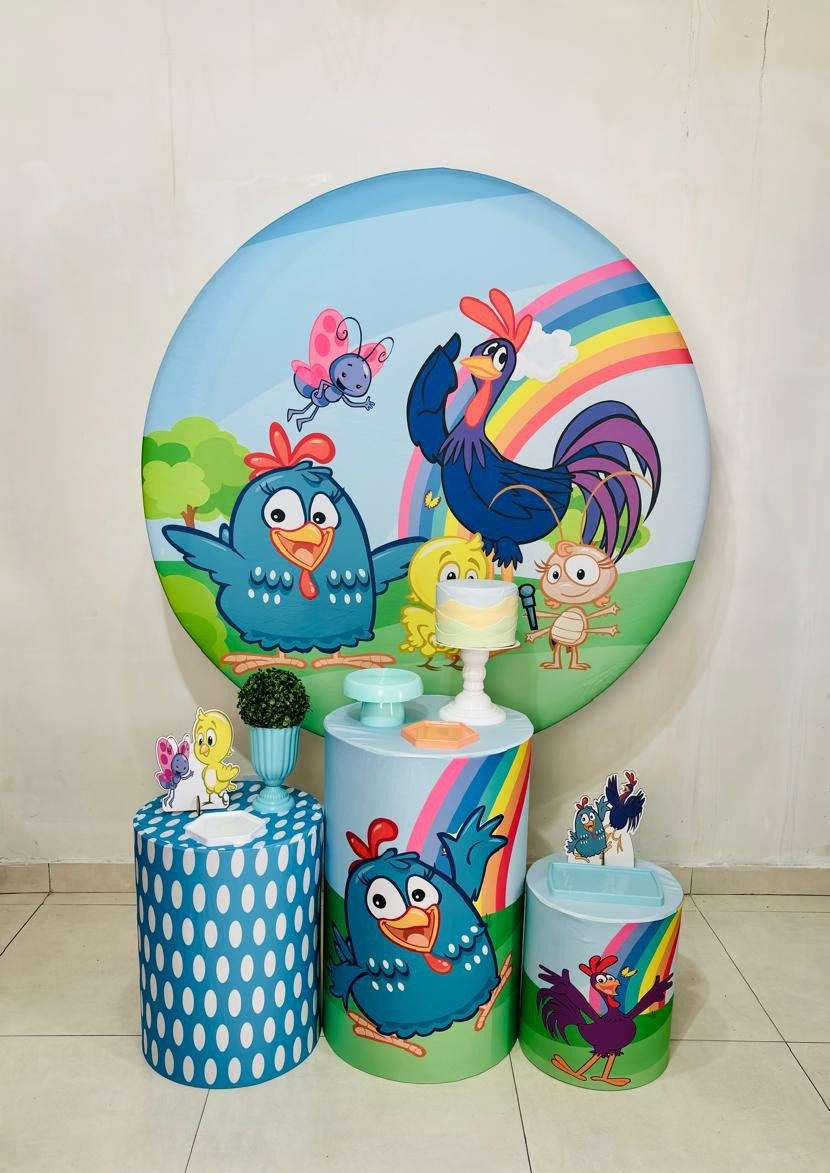 Galinha Pintadinha Azul(Kit Ouro) - cricrilocacoes