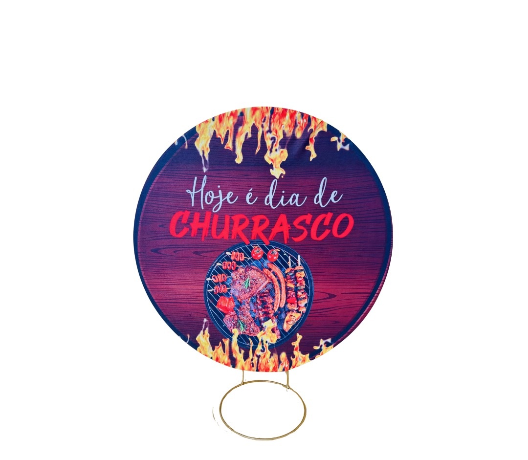 Mini Painel 50Cm (Churrasco) - cricrilocacoes