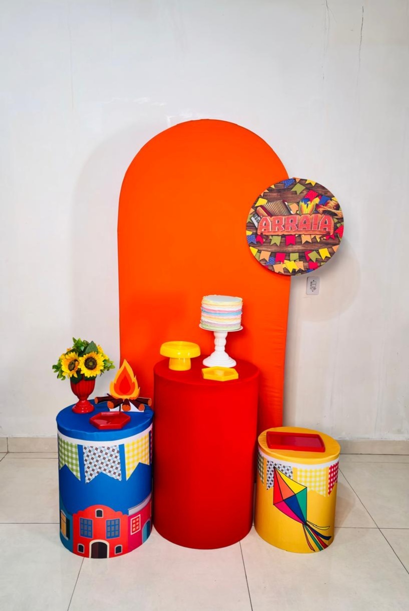 Arraia - Festa Junina (Composicao 002)(Mini Kit) - cricrilocacoes