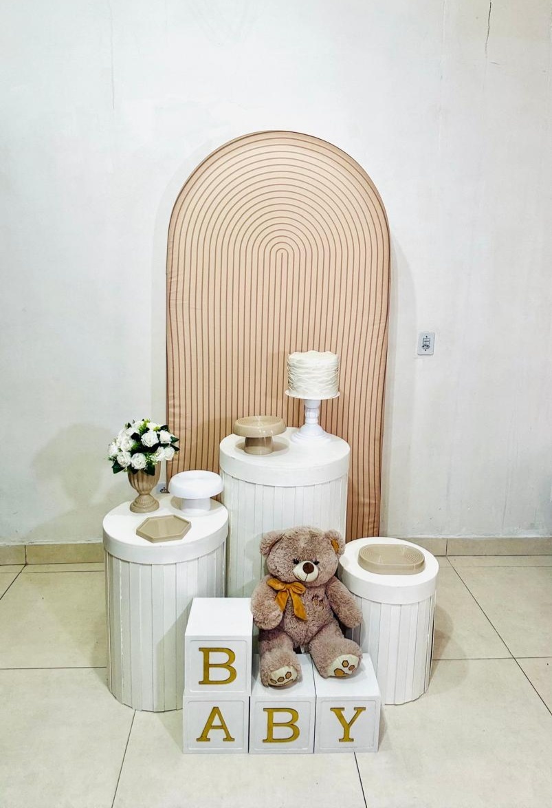 Bege (Kit Celebre Plus)(Cha de Bebe/Revelacao)(Ripado)(3) - cricrilocacoes
