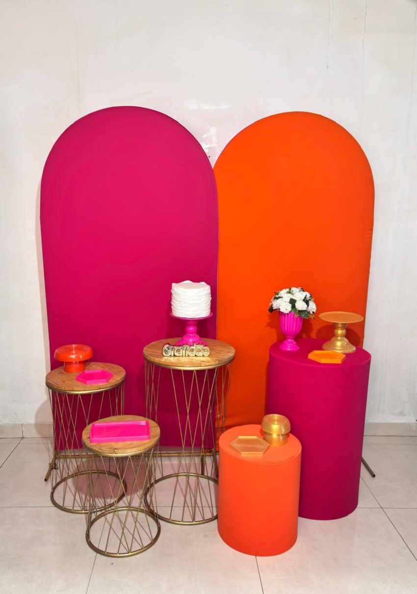 Pink E Laranja (Composicao 068)(Feminino/Mulher) - cricrilocacoes