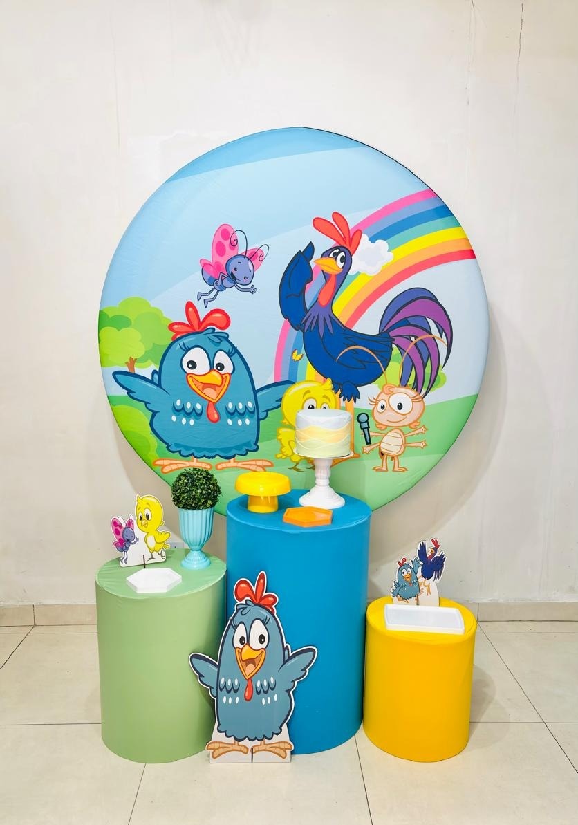 Galinha Pintadinha Azul(Kit Ouro) - cricrilocacoes