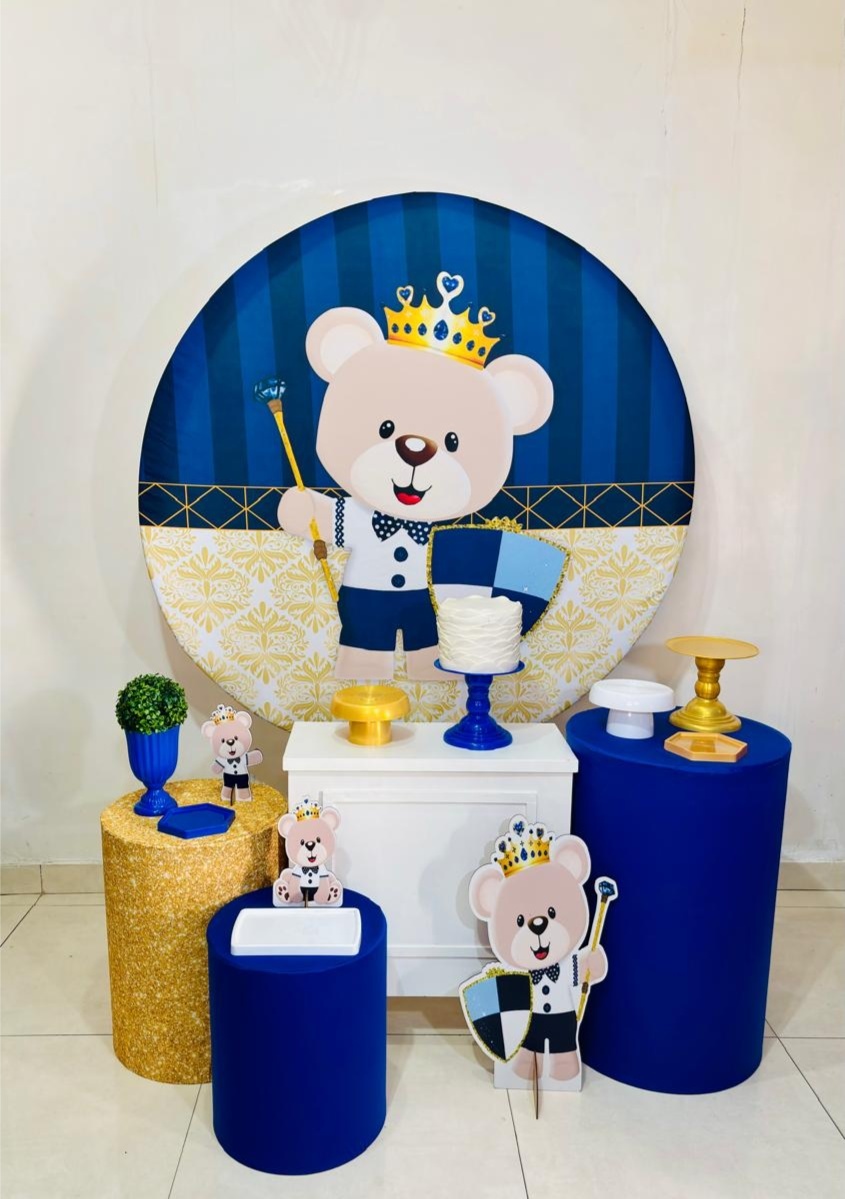 Urso Realeza (Kit Diamante) - cricrilocacoes