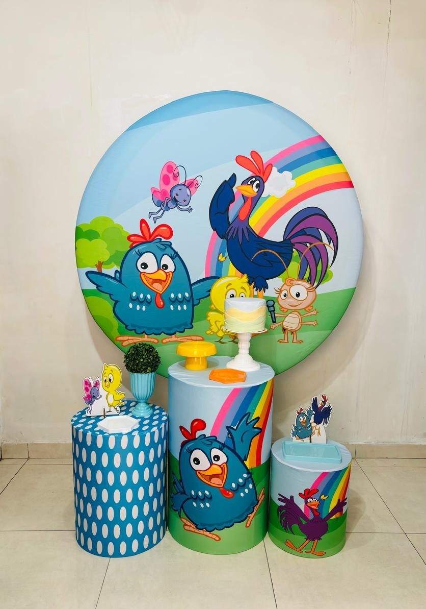 Galinha Pintadinha Azul(Kit Ouro) - cricrilocacoes