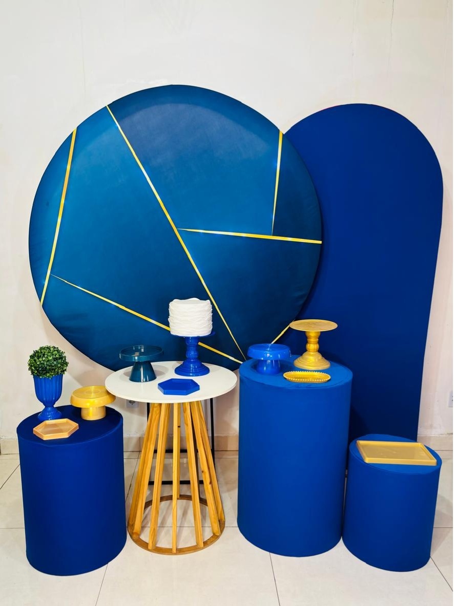 Azul E Dourado (Kit Perola Plus)(Masculino/Homem) - cricrilocacoes