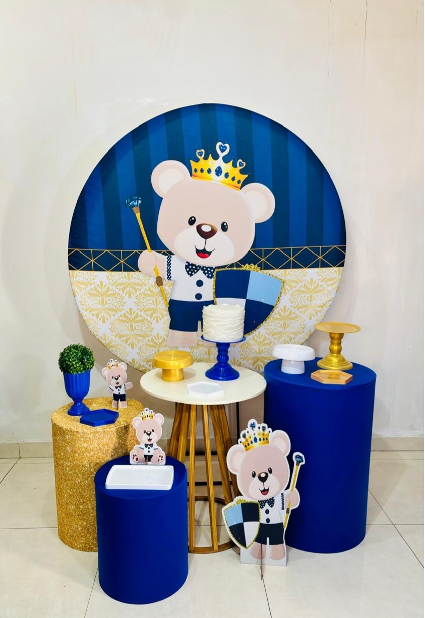 Urso Realeza (Kit Diamante Plus) - cricrilocacoes