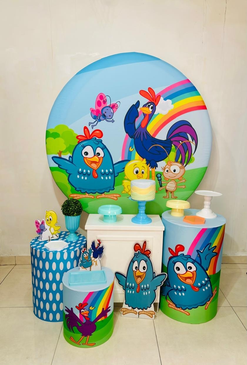 Galinha Pintadinha Azul(Kit Diamante) - cricrilocacoes