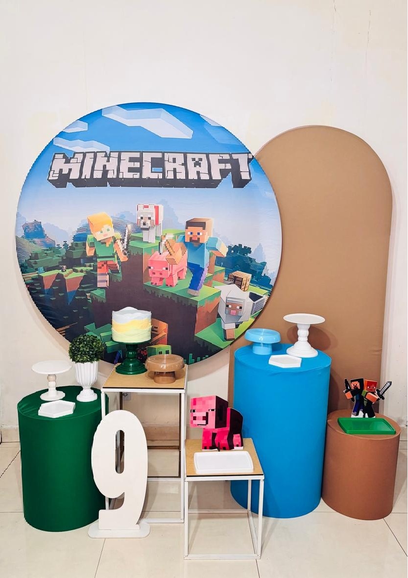 Minecraft (Kit Festeje) - cricrilocacoes
